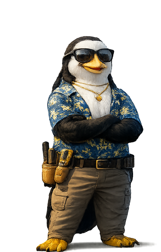 Chill the penguin, Team Captain